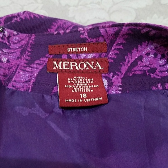 Purplelicious Purple Scroll Skirt - Picture 4 of 4